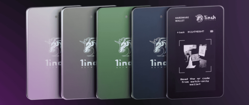 1inch Network Launches Hardware Wallet for Storing Users’ Private Keys in a Secure Offline Setting 1inch Network Launches Hardware Wallet for Storing Users’ Private Keys in a Secure Offline Setting