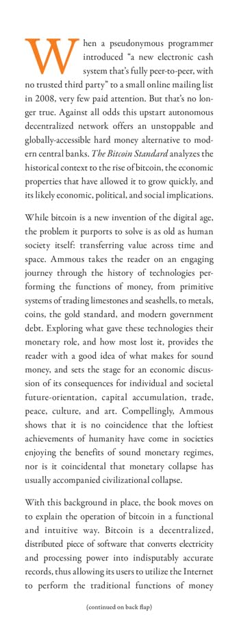 Revolutionizing Banking: Our Take on 'The Bitcoin Standard Revolutionizing Banking: Our Take on 'The Bitcoin Standard
