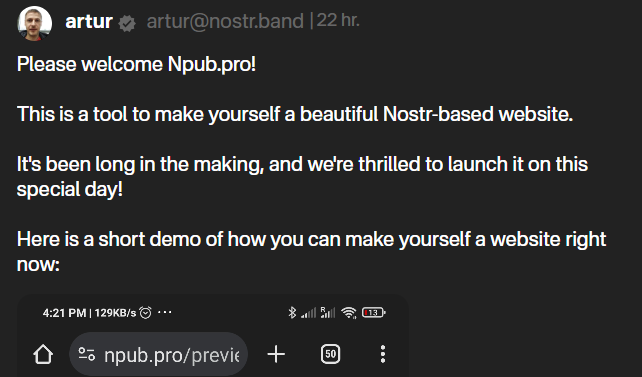Exploring Npub.pro: Harnessing the Power of Nostr Protocol for Enhanced Website Connectivity and Functionality Exploring Npub.pro: Harnessing the Power of Nostr Protocol for Enhanced Website Connectivity and Functionality