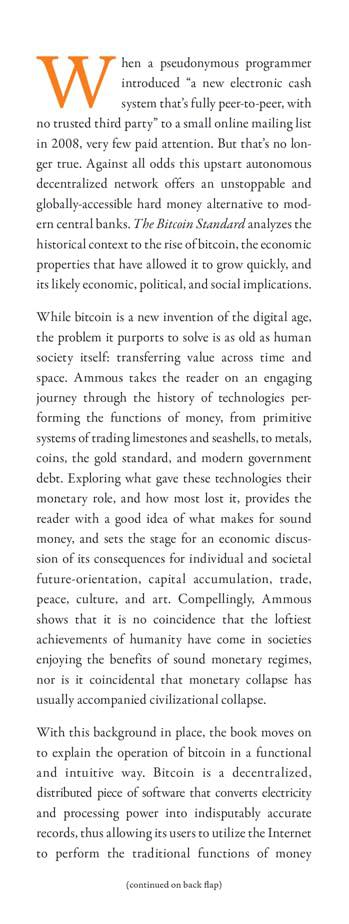 The Bitcoin Standard: Unveiling the Future of Finance The Bitcoin Standard: Unveiling the Future of Finance