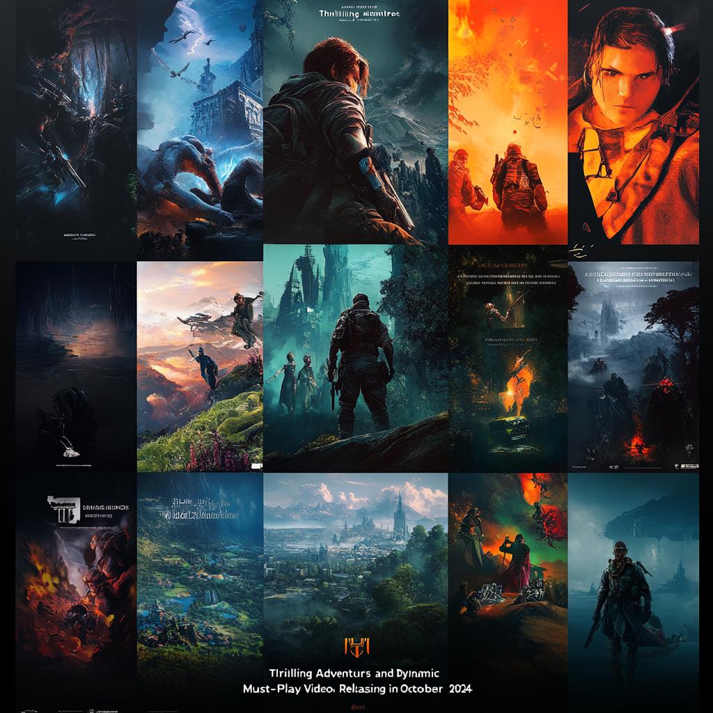 Most Anticipated Video Games Releasing in October 2024 Thrilling Adventures and Dynamic Storylines: Must-Play Video Games Releasing in October 2024