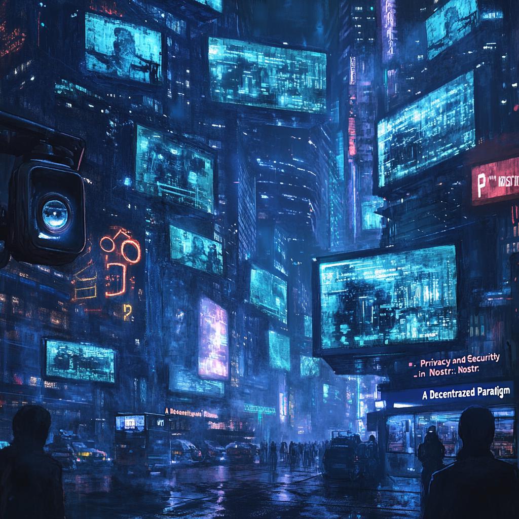 Nostr as Nonconformist Communication Technology - Privacy and Security in Nostr: A Decentralized Paradigm