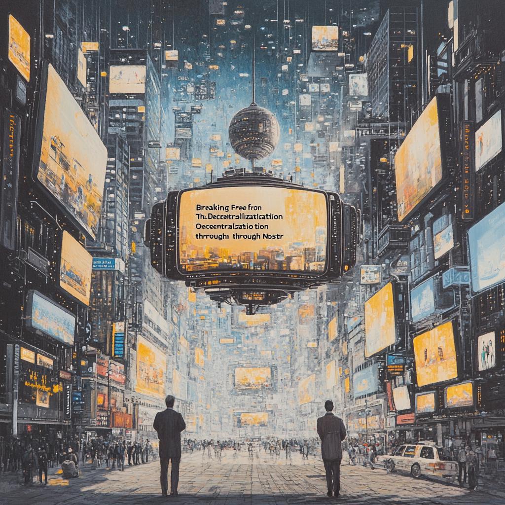 The Nostr Protocol: Disrupting Digital Communication Norms Breaking Free from Big Tech: The Decentralization of Online Interaction through Nostr