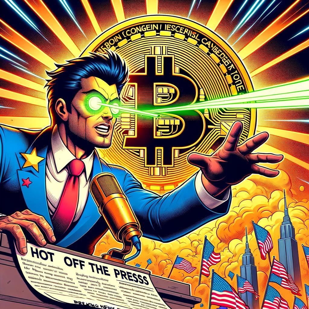 🚨 HOT OFF THE PRESS: 🇺🇸 Senator Cynthia Lummis Teases "Laser Eyes" Until Strategic #Bitcoin Reserve is a Reality! 👀✨ 🚨 HOT OFF THE PRESS: 🇺🇸 Senator Cynthia Lummis Teases