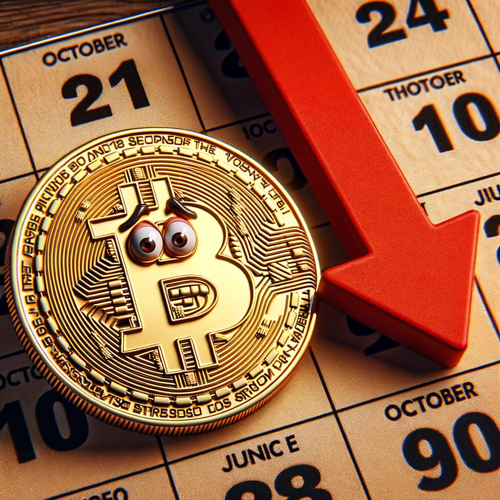 Bitcoin Set for Worst Month Since June 2022, Worst Week Since November That Year bitcoin Faces Potential Downturn: October Set to Mark Worst Month Since June 2022