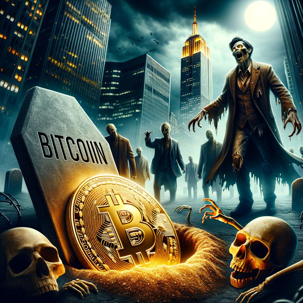 Bitcoin is Dead? Come See the Zombie Currency Rise Again! From Crypt to currency: How Bitcoin Became the Zombie of Wall Street