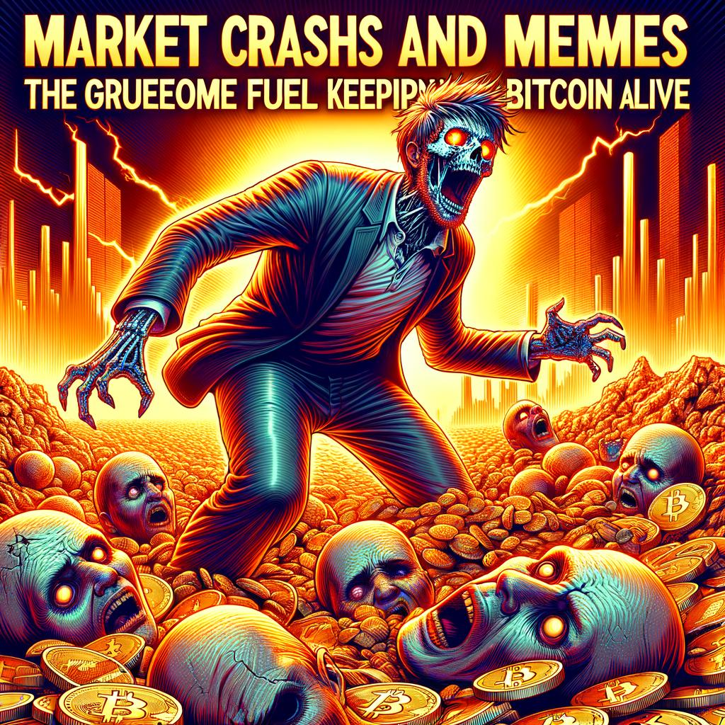 Bitcoin: The Zombie Currency That Just Won't Stay Dead 2. Market Crashes and Memes: The Gruesome Fuel Keeping Bitcoin Alive