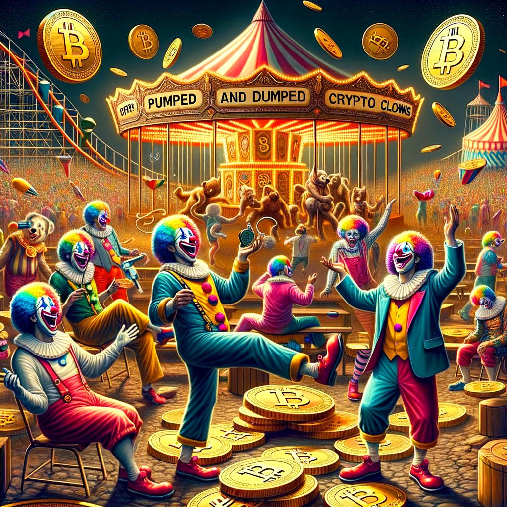 Bitcoin R.I.P: A Tumultuous Farewell to the Crypto Dream Pumped and dumped: The Last Laugh of the Crypto Clowns