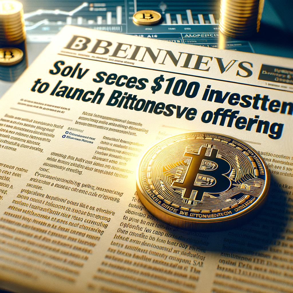 Solv Raises $10M for Bitcoin Reserve Offering to Drive Institutional BTC Finance Adoption Solv Secures $10 Million Investment to Launch Bitcoin Reserve Offering
