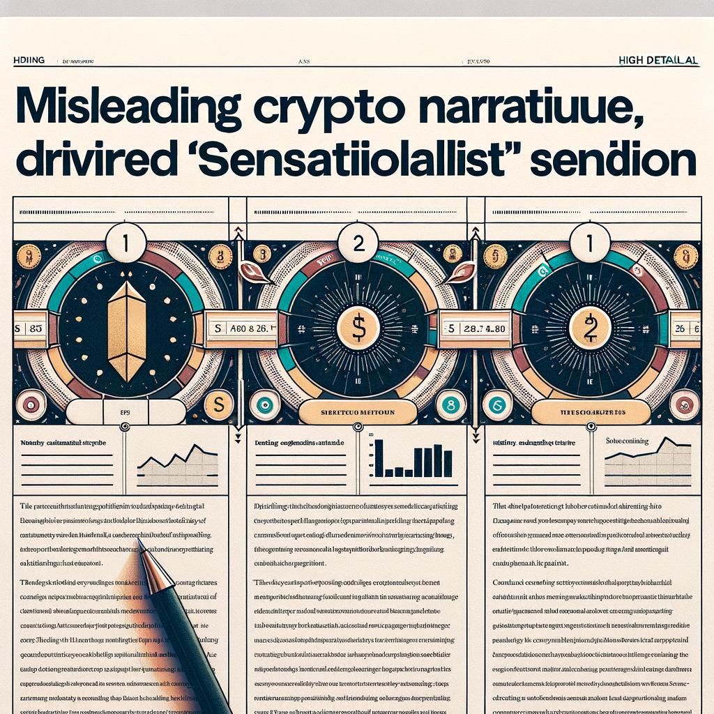 Misleading crypto narratives continue, driven by 'sensationalist' sentiment Sure! Here are 3-4 consecutive headings for an article about