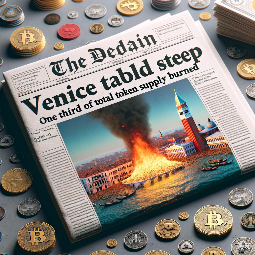 Venice Burns One Third of Total Token Supply Venice Takes Bold Step: One Third of Total Token Supply Burned