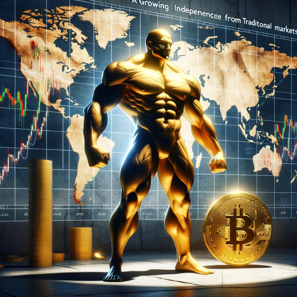 Bitcoin Begins to Decouple From Nasdaq as U.S. Stocks Crumble Bitcoin's Resilience: A Growing Independence from Traditional Markets