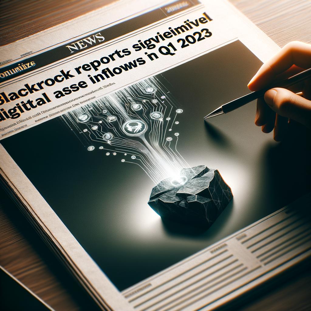 BlackRock reports $3B in digital asset inflows during Q1 BlackRock Reports Significant Digital Asset Inflows in Q1 2023