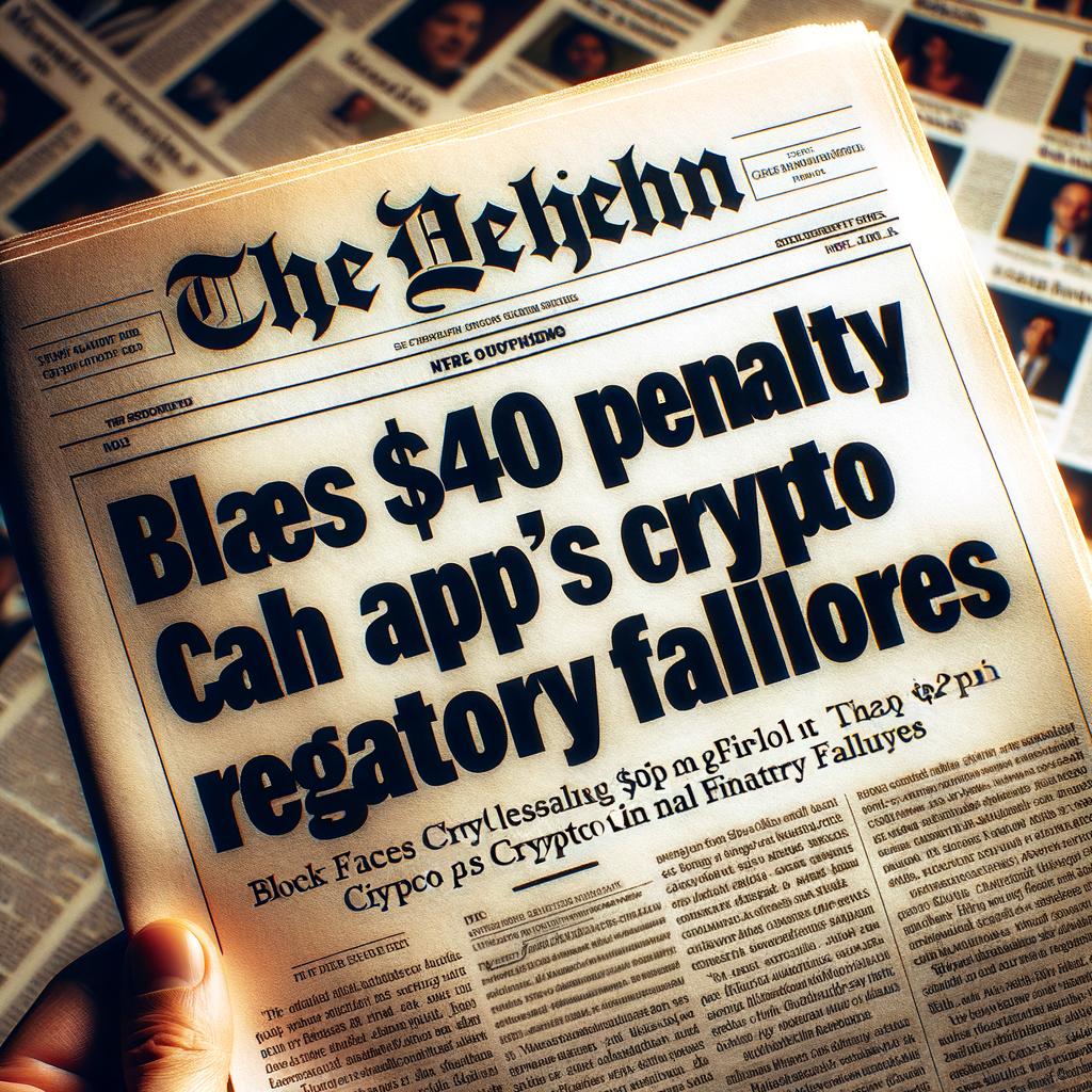 Block Fined $40M Over Cash App’s Crypto Compliance Failures and 169K Ignored Alerts Block Faces $40M Penalty for Cash App's Crypto regulatory Failures