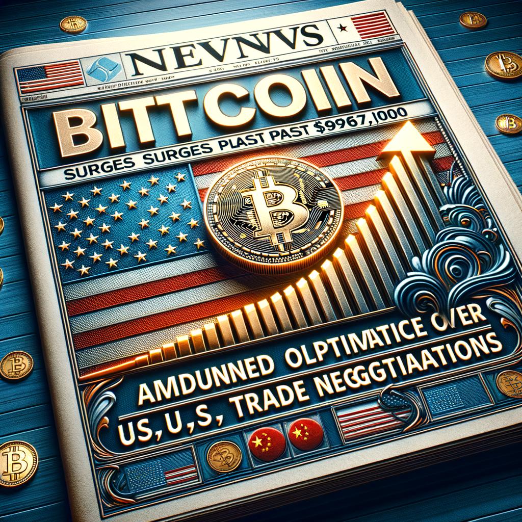 Bitcoin Jumps Above $97K as Traders Optimistic U.S.-China Trade Deal Possible Bitcoin Surges Past $97,000 Amid Renewed Optimism Over U.S.-China Trade Negotiations