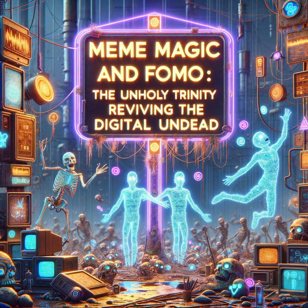 Bitcoin's Unkillable Spirit: The Zombie of the Crypto Graveyard! Meme Magic and FOMO: The Unholy Trinity Reviving the Digital Undead