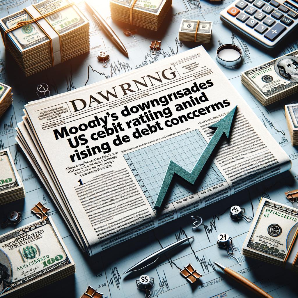 Moody's downgrades US credit rating due to rising debt Moody's Downgrades US Credit Rating Amid Rising Debt Concerns
