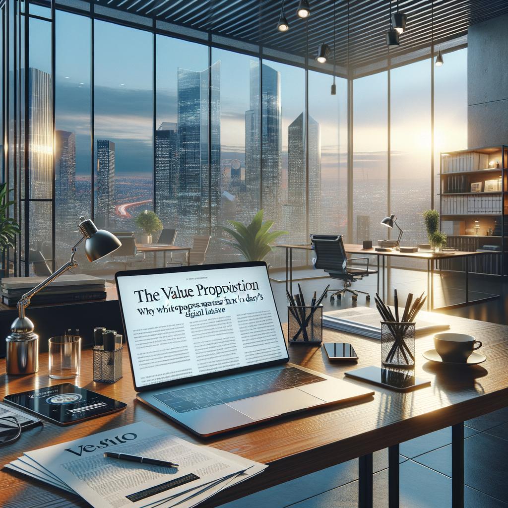 Understanding Whitepapers: A Guide to Their Purpose and Value The Value proposition: Why Whitepapers Matter in Today's Digital Landscape