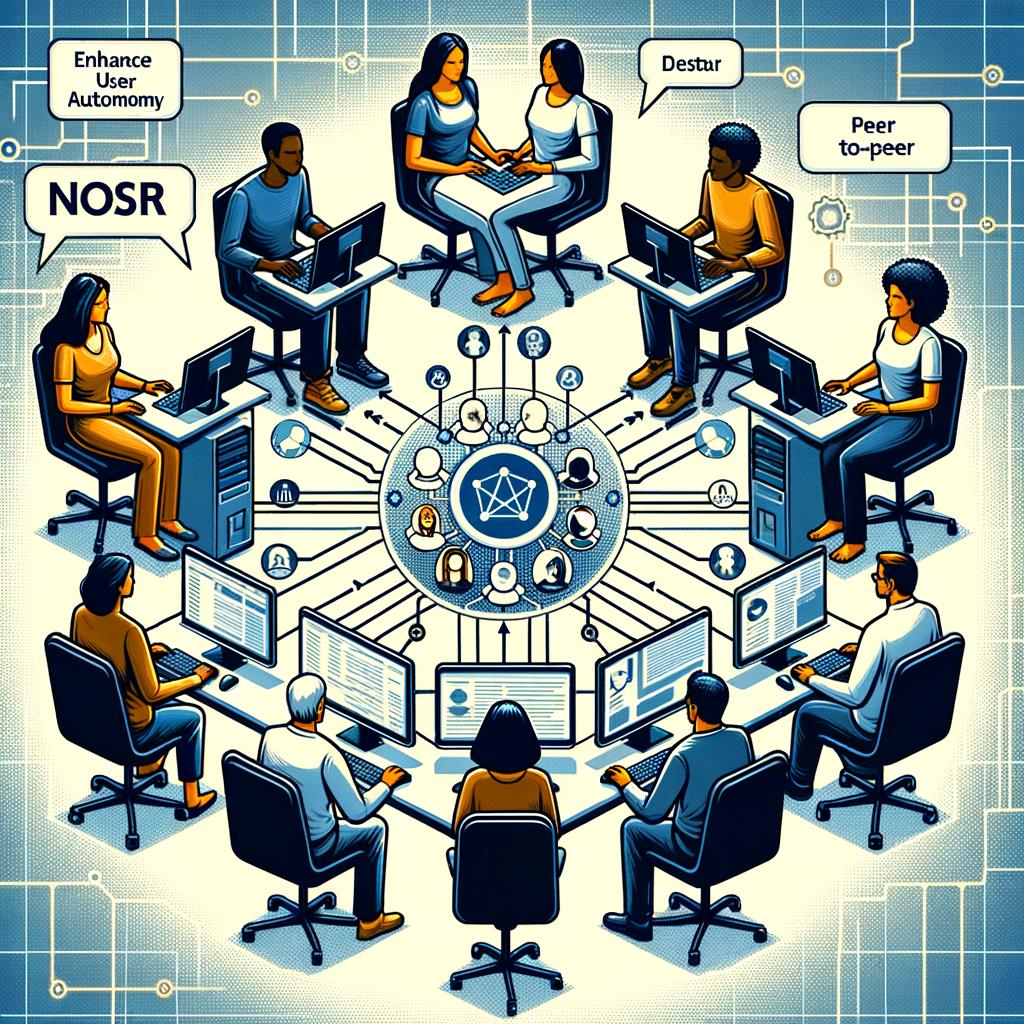 Nostr: A Paradigmatic Shift in Decentralized Programming Enhancing User Autonomy Through Peer-to-Peer Interactions in Nostr