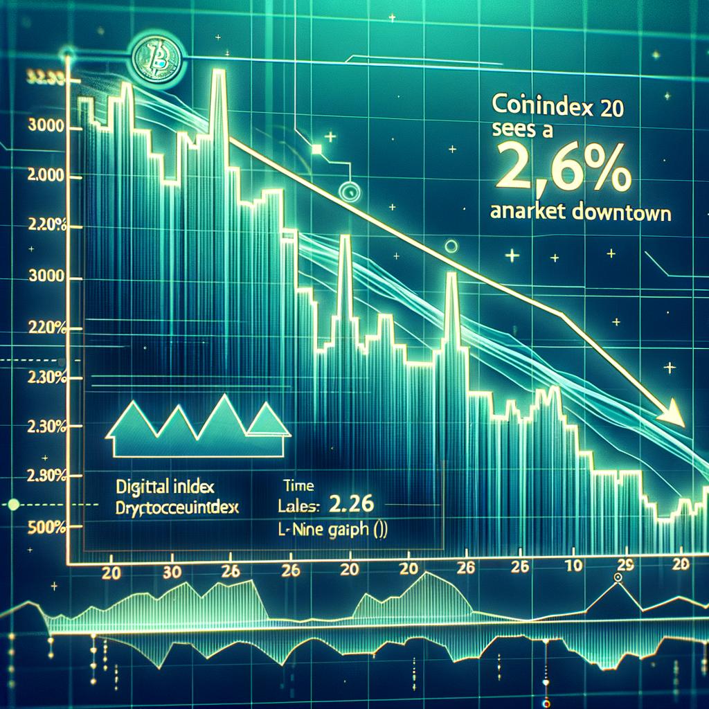 CoinDesk 20 Performance Update: Index Drops 2.6% as All Assets Trade Lower CoinDesk 20 index Sees a 2.6% Decline Amid Market Downturn
