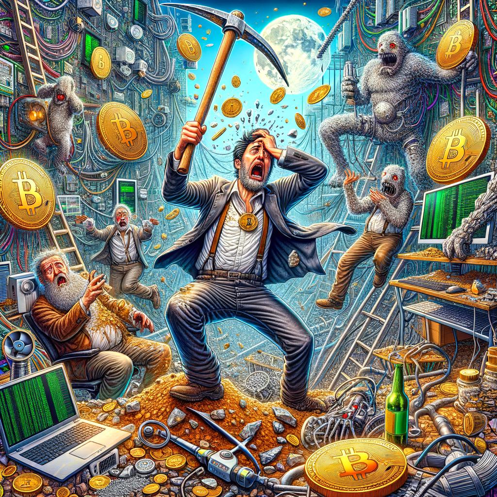 Bitcoin's Grave: A Comedy of Errors in Crypto Resurrection Failed Miners and Moonshot Follies: A Comedy of Cryptocurrency Errors