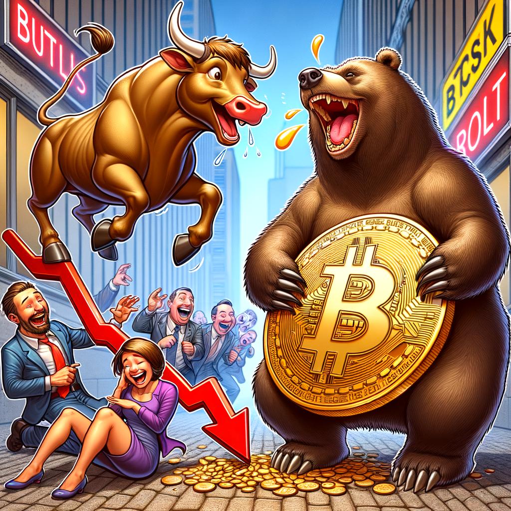 Bitcoin's Last Laugh: A Hilarious Farewell to Digital Gold From Bull Runs to Bearish Belly Laughs: The Ironic Downfall of bitcoin