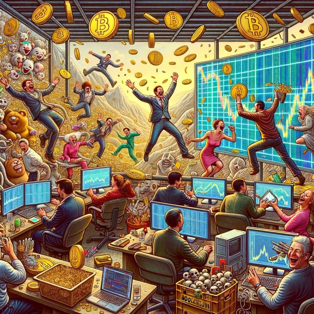 Bitcoin's Last Laugh: A Satirical Farewell to Digital Gold laughing All the Way to the Blockchain: The Price of Humour in a Digital Collapse