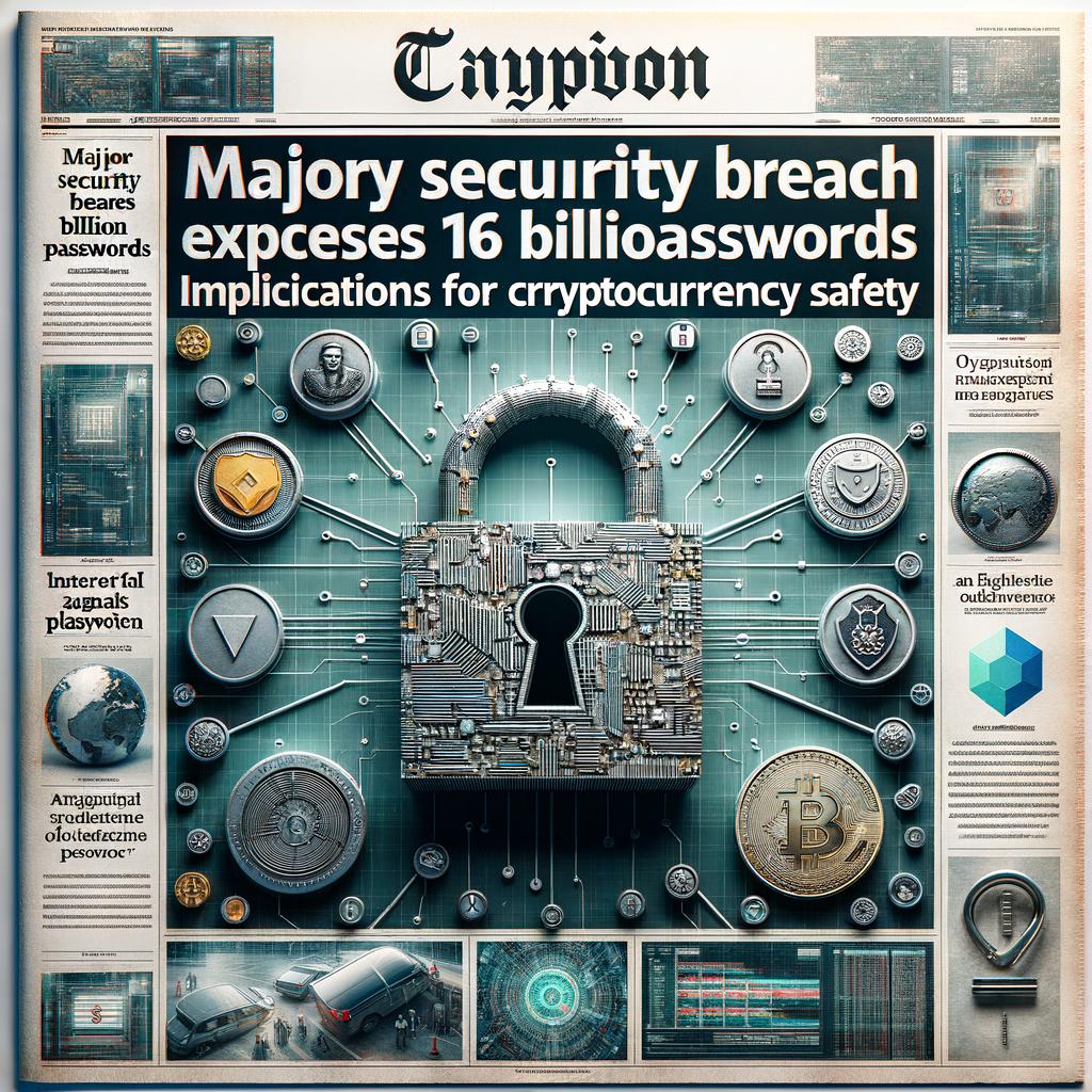Mega breach of 16B passwords raises crypto security fears Major Security Breach Exposes 16 Billion Passwords: Implications for Cryptocurrency Safety