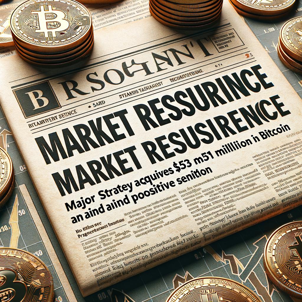 Strategy buys $531M of Bitcoin as sentiment rebounds above $107K Market Resurgence: major Strategy Acquires $531 Million in Bitcoin Amid Positive Sentiment