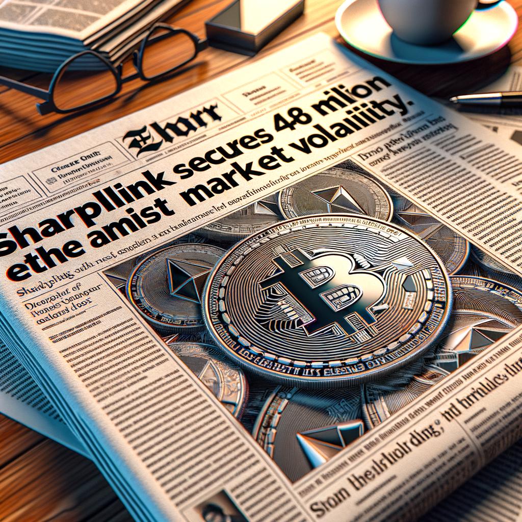 SharpLink Acquires $463M in Ether, Shares Remain 66% Lower SharpLink Secures $463 Million in ether Amidst Market Volatility