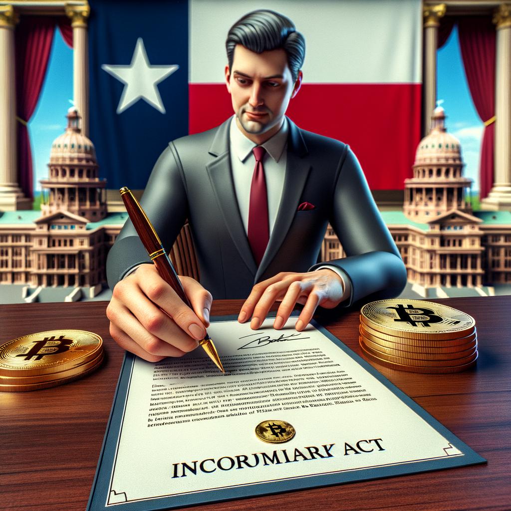 Texas governor signs bill adding Bitcoin to official reserves texas Governor Signs Landmark bill to Incorporate Bitcoin into State Reserves