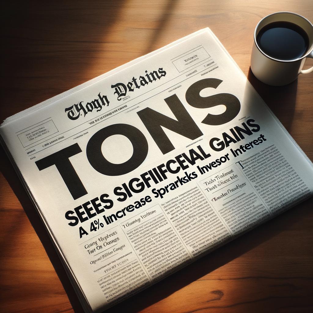 TON Rises 4.1%, Suggesting Further Upside Potential TON Sees Significant Gains: A 4.1% Increase Sparks Investor Interest