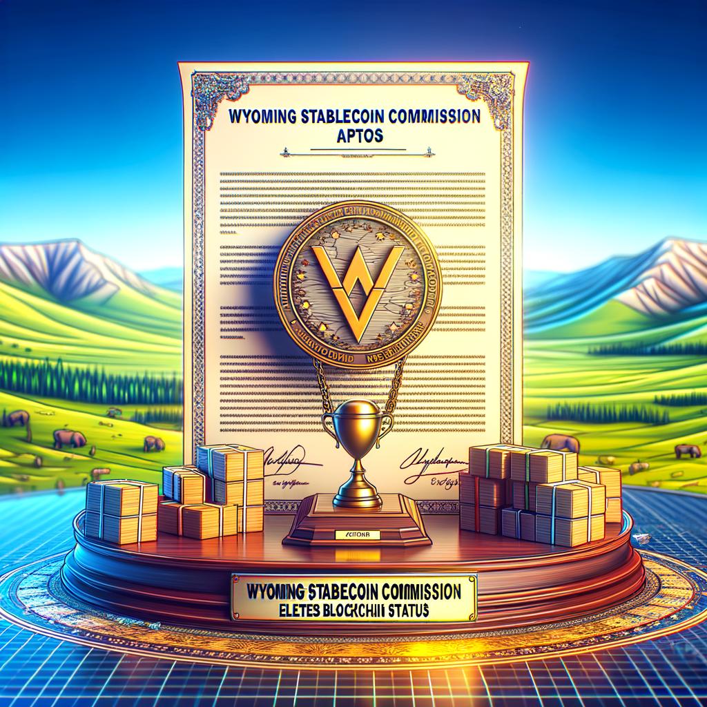 Wyoming stablecoin commission names Aptos highest-ranking blockchain Wyoming Stablecoin Commission Elevates Aptos to Top Blockchain Status