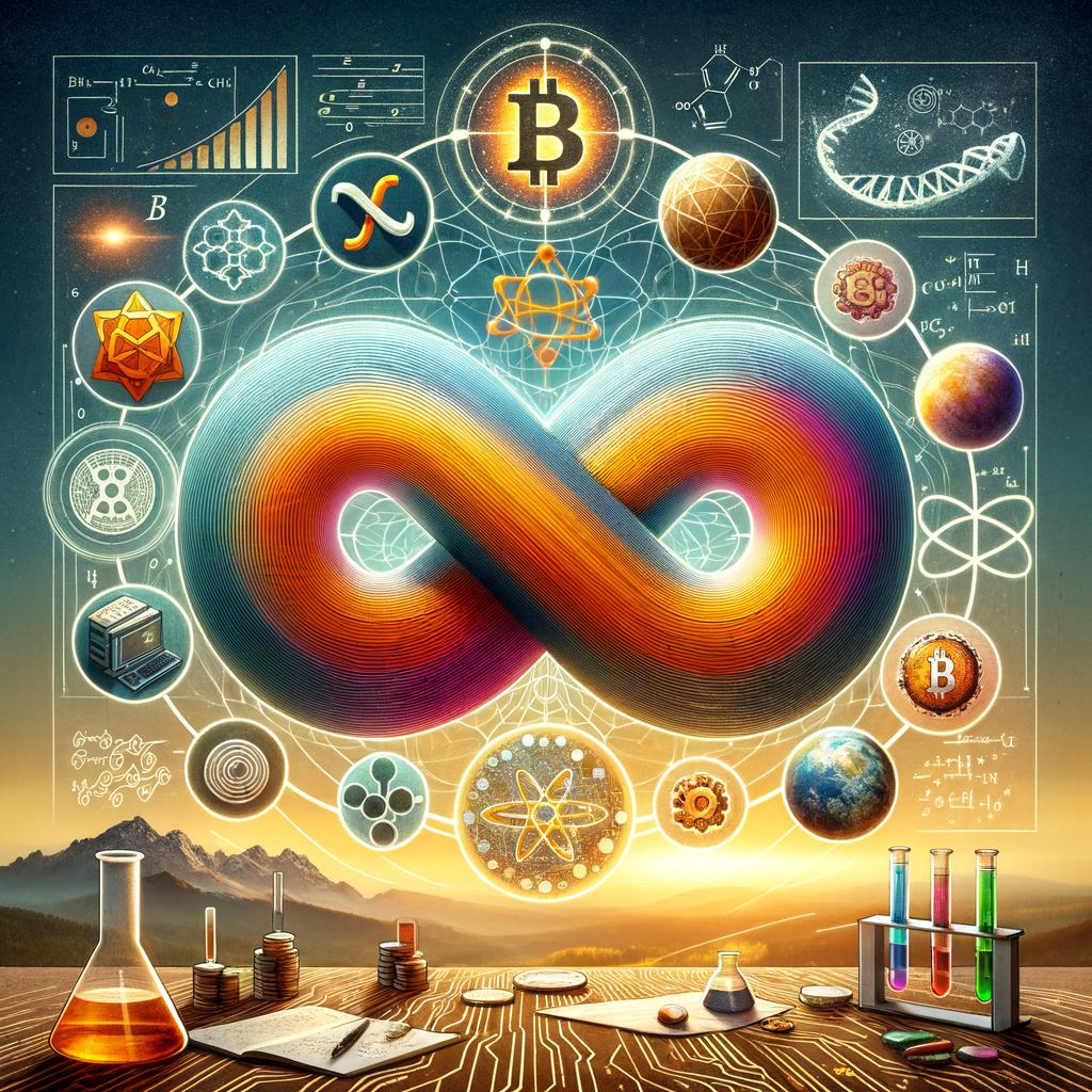 Examining the Mathematical Relationship between Bitcoin Supply and Infinite Value