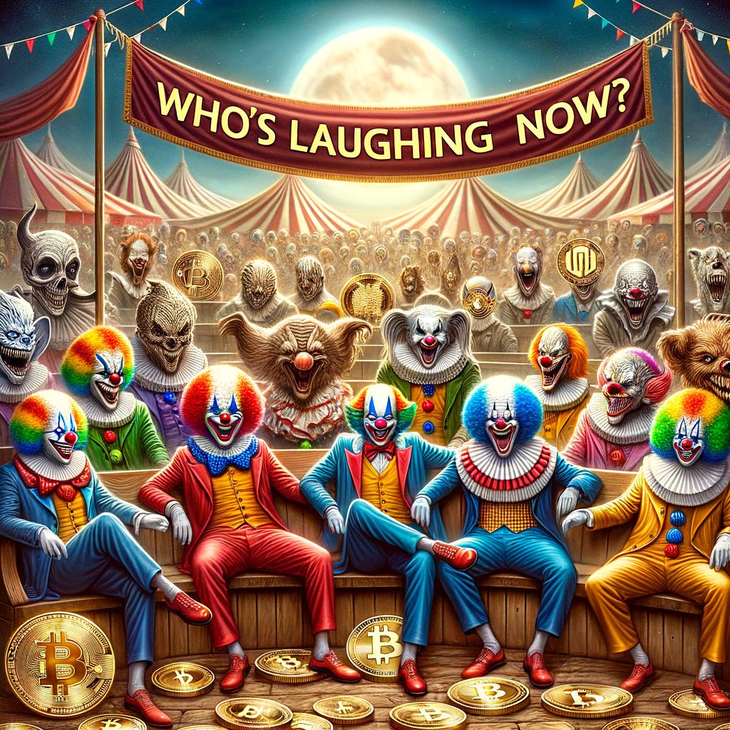 Bitcoin's Final Bow: The Cryptic Comedy Continues! Crypto Clowns and the Great Investment Circus: Who's Laughing Now?