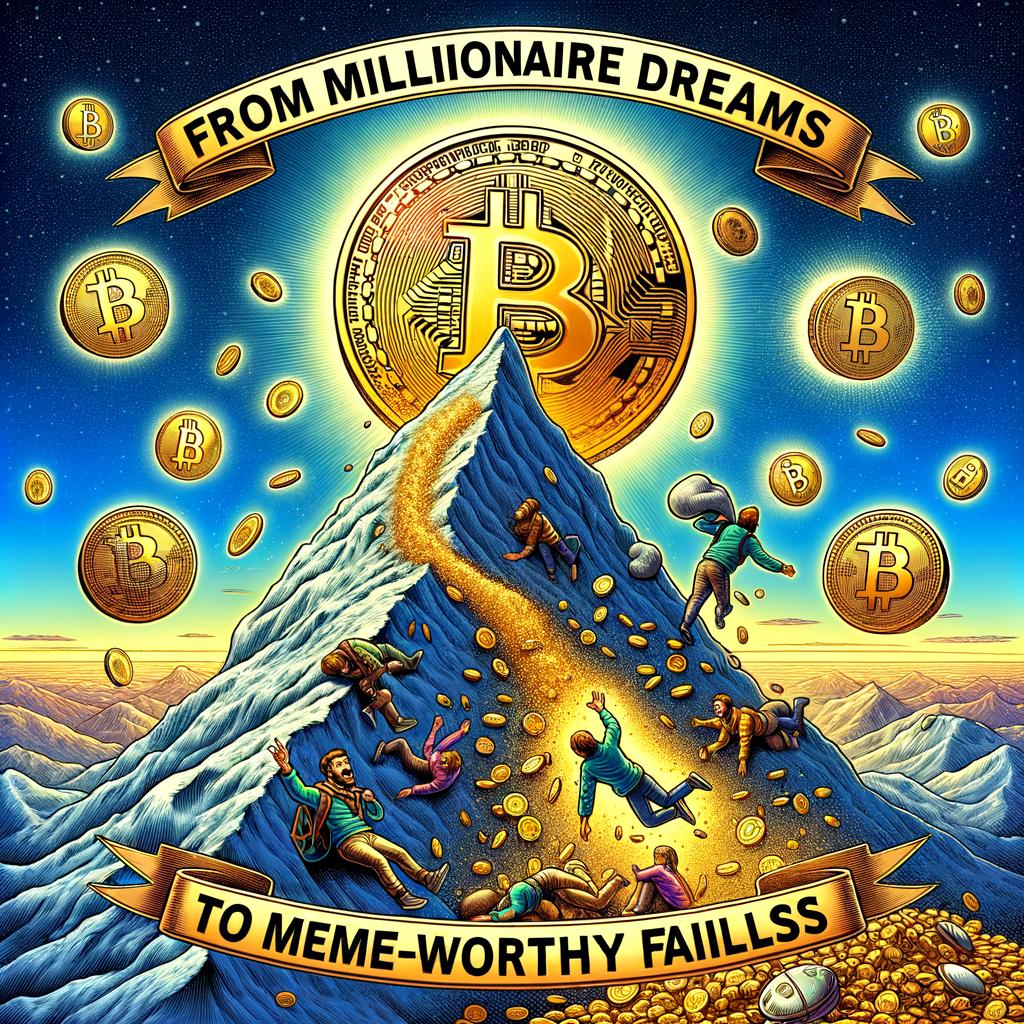 Bitcoin R.I.P: The Hilarious Downfall of Digital Gold from Millionaire Dreams to Meme-Worthy Fails: A Farewell to Bitcoin