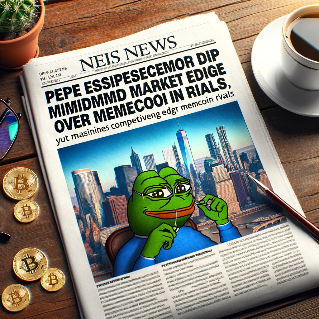 PEPE Dips Slightly as Market Cools, but Outperforms Broader Memecoin Sector PEPE Experiences Minor Dip Amidst Market Correction, Yet Maintains Competitive Edge Over Memecoin Rivals