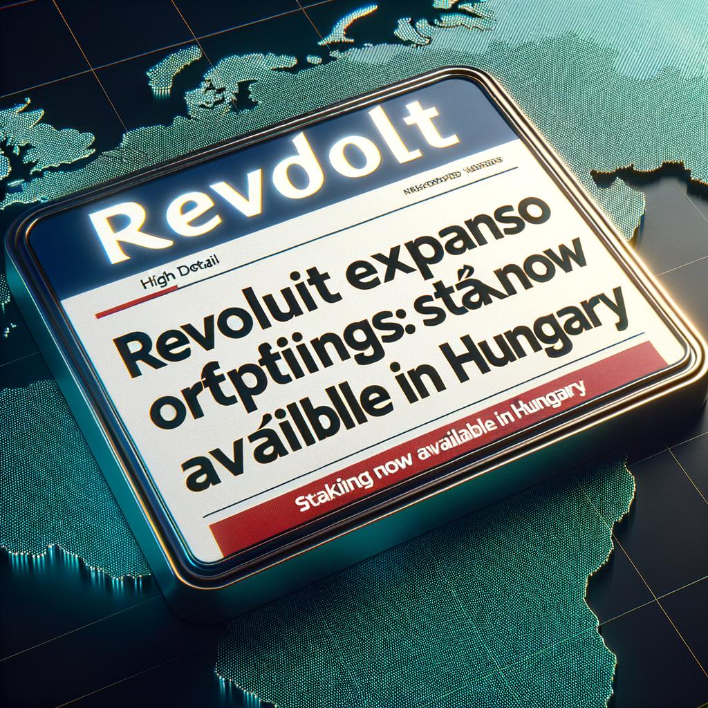 Revolut Makes Crypto Staking Available in Hungary After Restricting Services Revolut Expands Crypto Offerings: staking now Available in Hungary