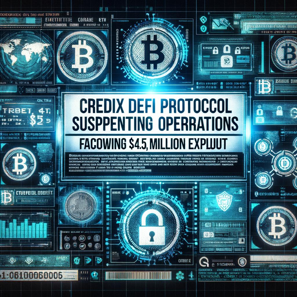 DeFi Protocol CrediX Taken Offline After $4.5M Exploit CrediX DeFi Protocol Suspending Operations Following $4.5 Million Exploit