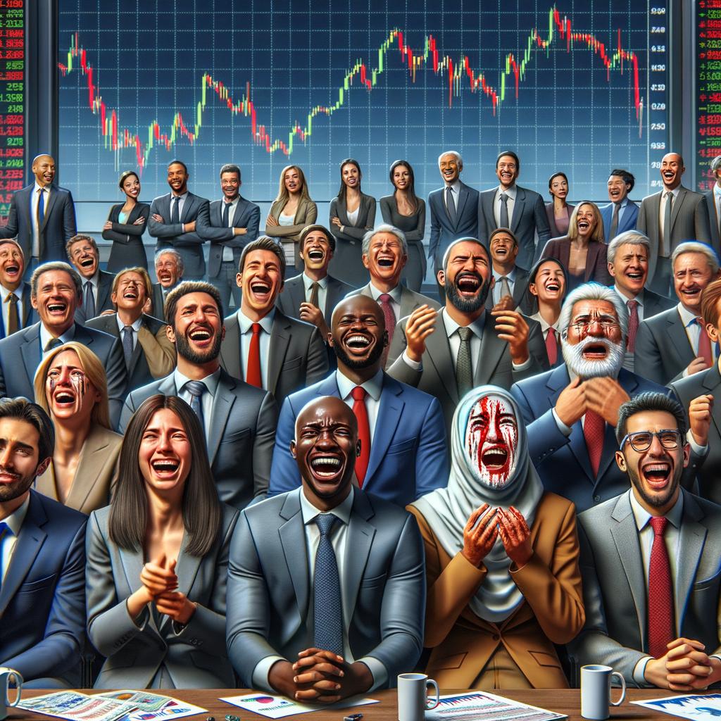 Bitcoin's Grand Exit: A Hilarious Tragicomedy Unfolds Investors' Reactions: Laughing Through the Tears of Financial Fiasco