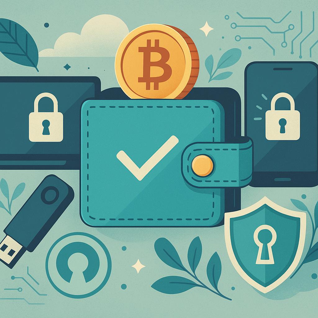 4 Steps to Set Up a Bitcoin Self-Custody Wallet 1) Choose your wallet type and provider - weigh hardware,software and mobile options,prioritize open-source code,strong security features and a reputable track record