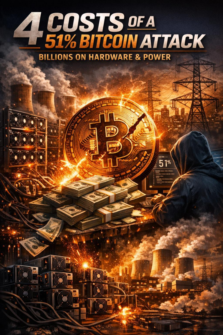 4 Costs of a 51% Bitcoin Attack: Billions on Hardware & Power