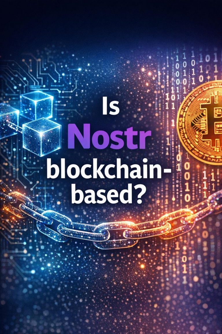 Is Nostr blockchain-based?