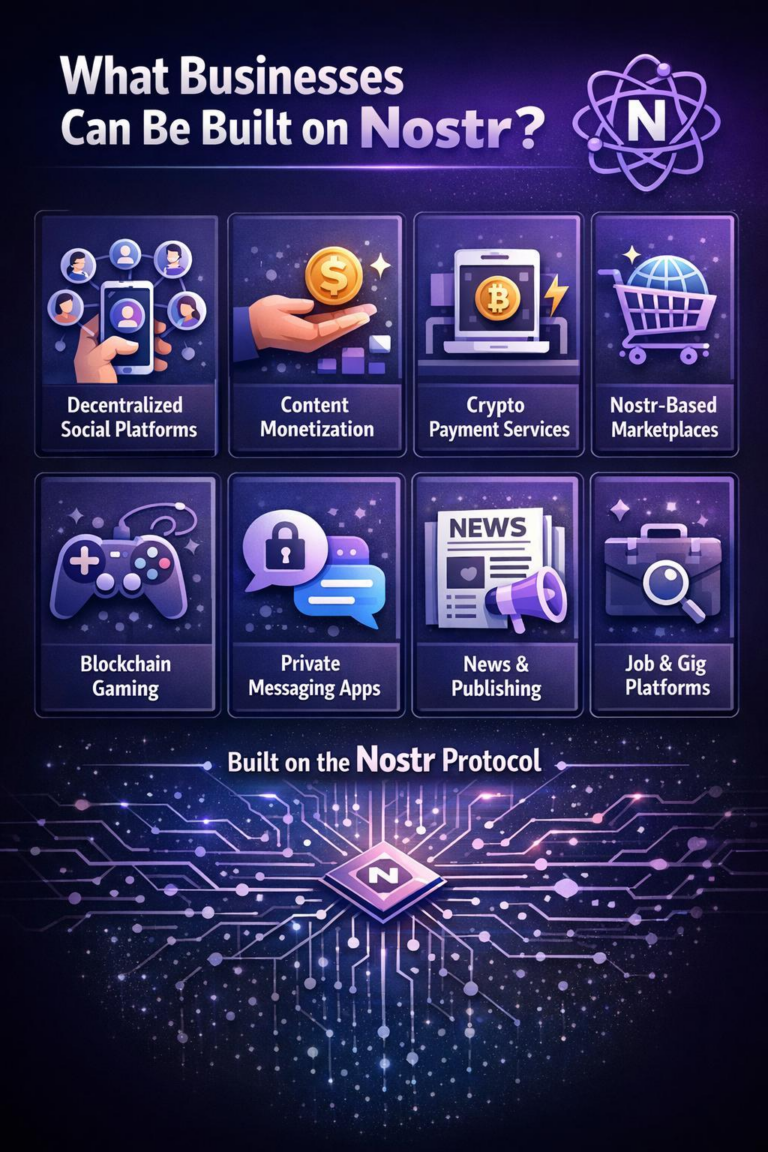 What businesses can be built on Nostr?