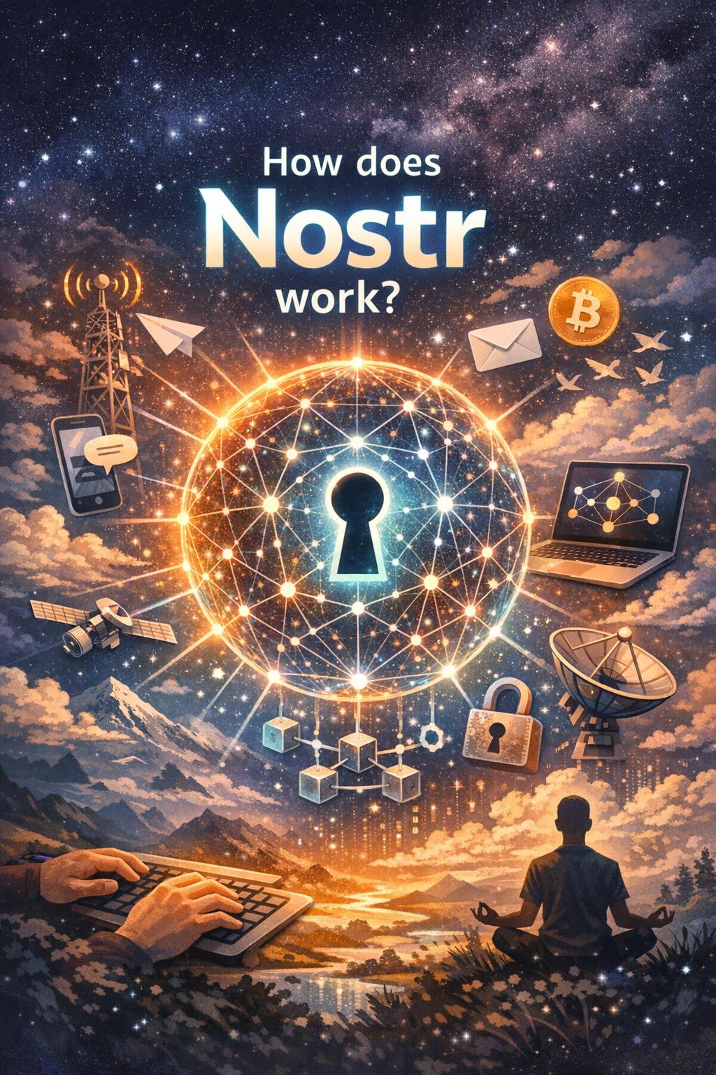 How does Nostr work? How does Nostr work?