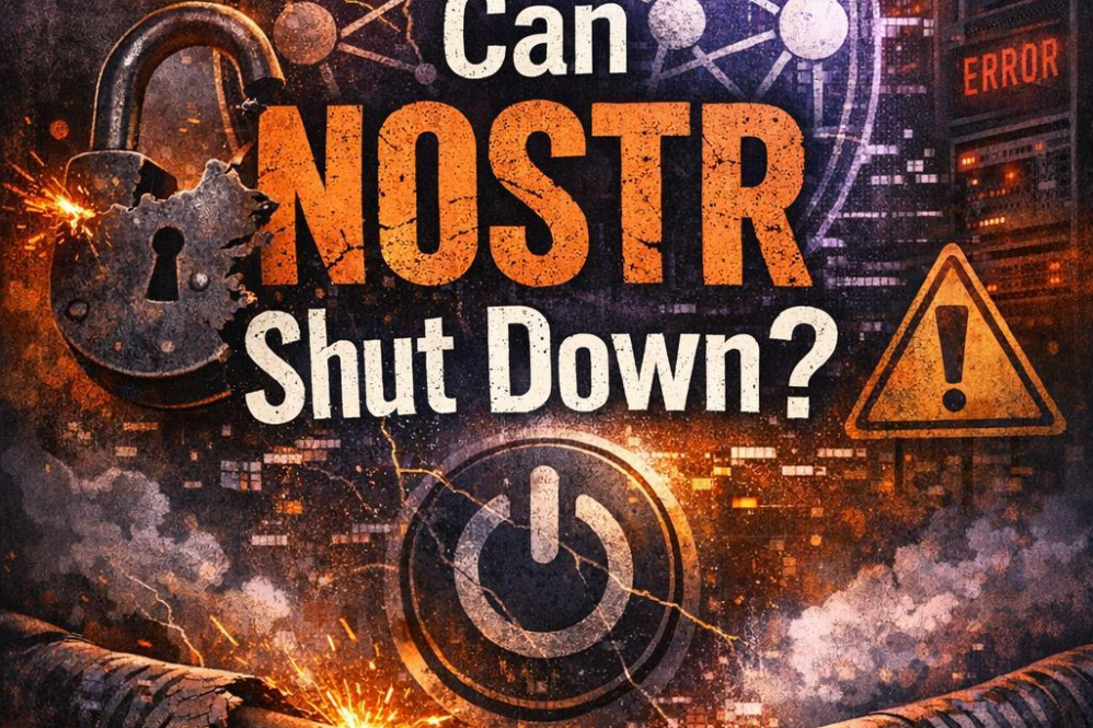 Can Nostr shut down?