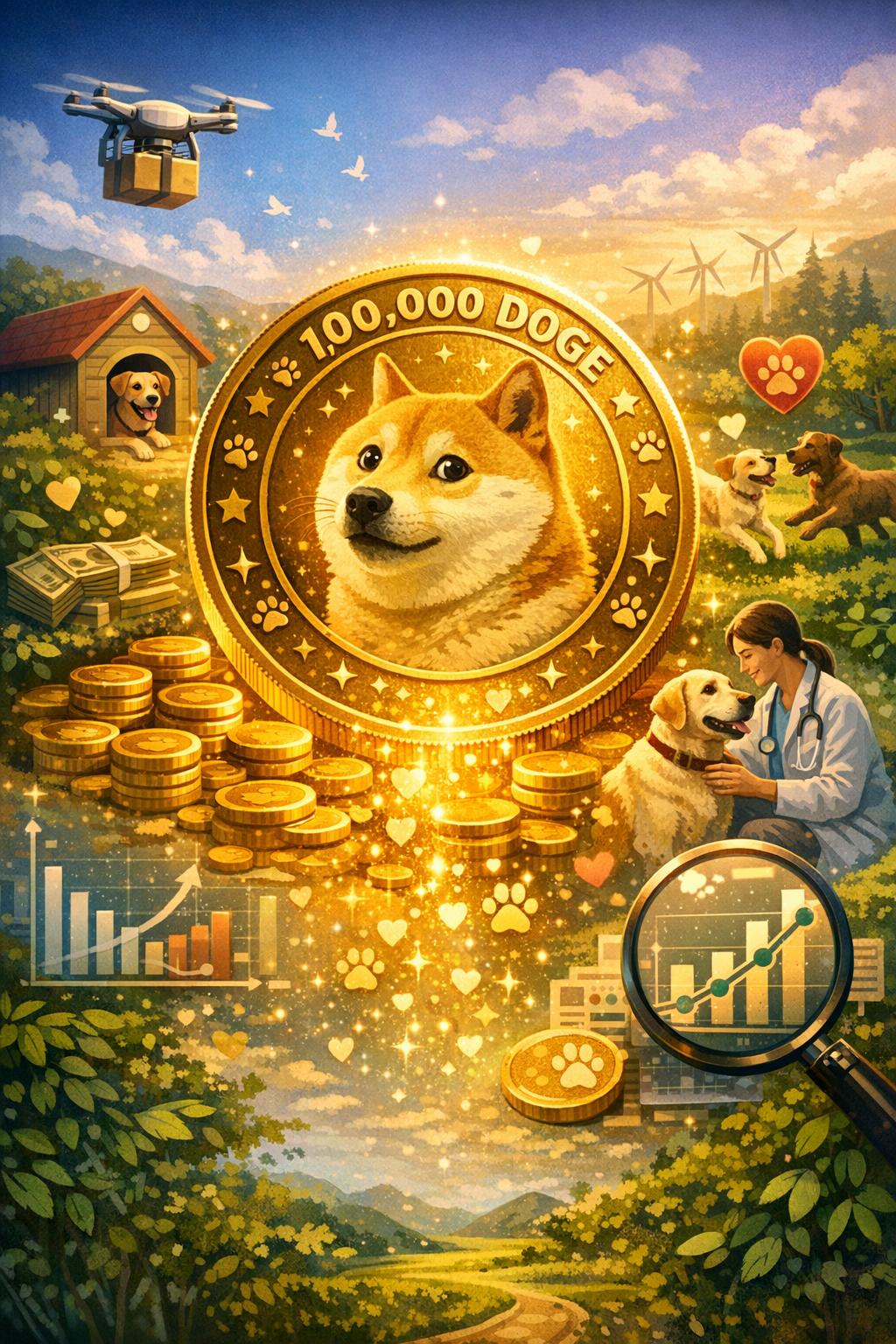 Dogecoin Foundation, MoonPay Team to Donate 1 Million DOGE to Dog Charity Analysis of the Impact of a One Million DOGE Donation on Dog Charity Programs