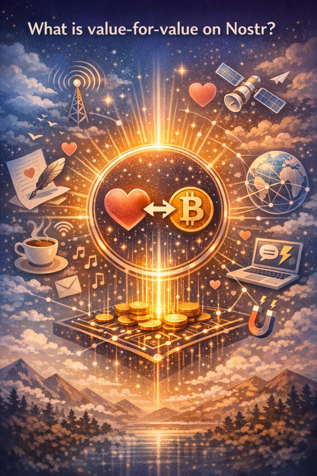 What is value-for-value on Nostr? What is value-for-value on Nostr?