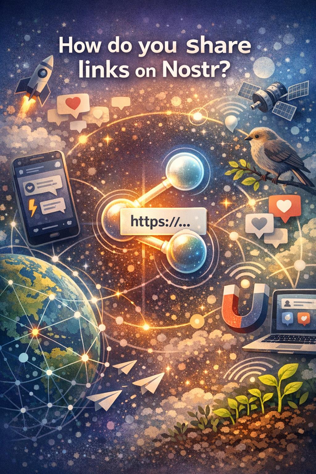 How do you share links on Nostr? How do you share links on Nostr?