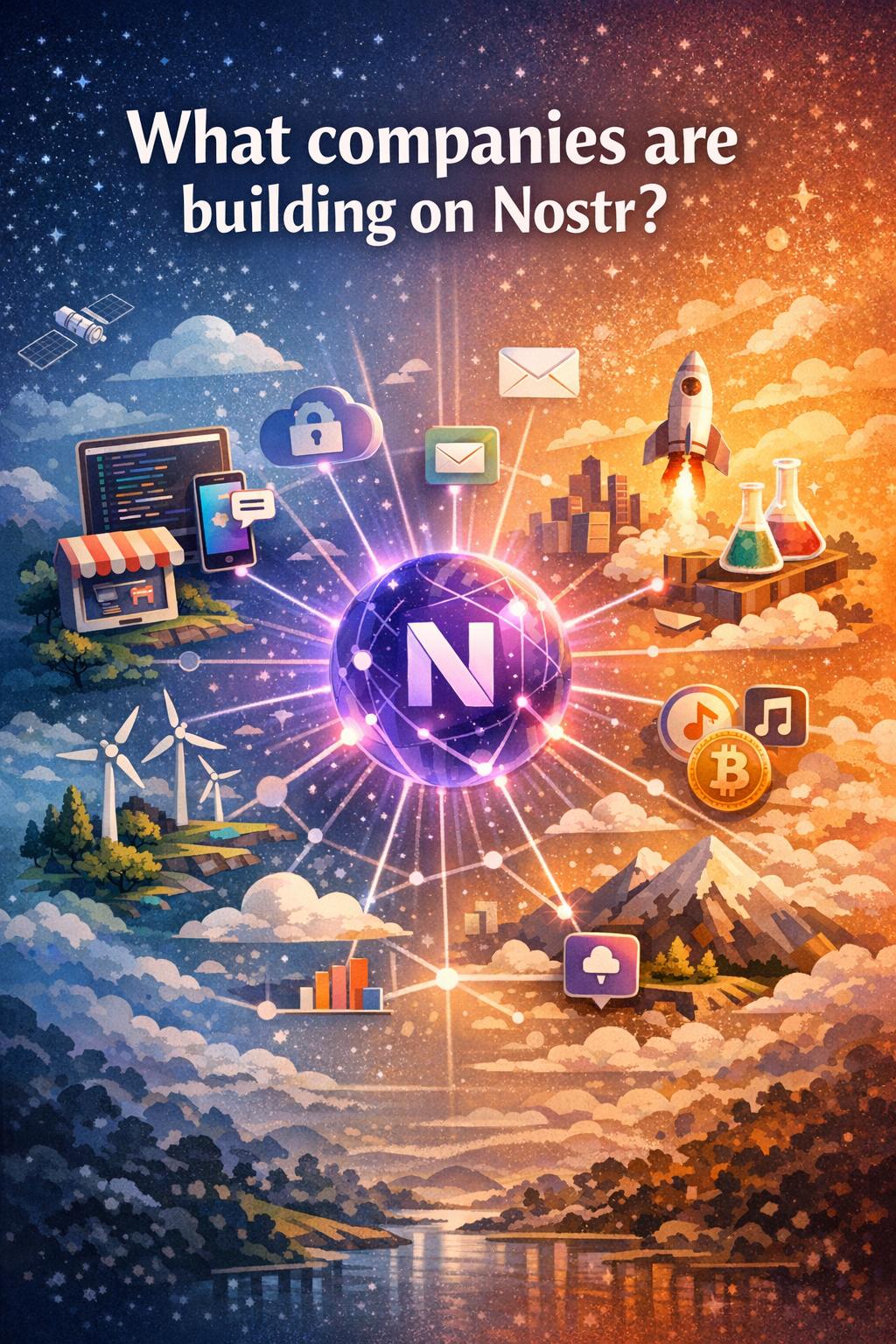 What companies are building on Nostr? What companies are building on Nostr?
